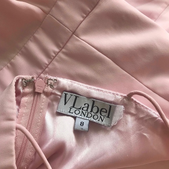 Bridesmaid pink maxi dress - ASOS - Picture 5 of 8